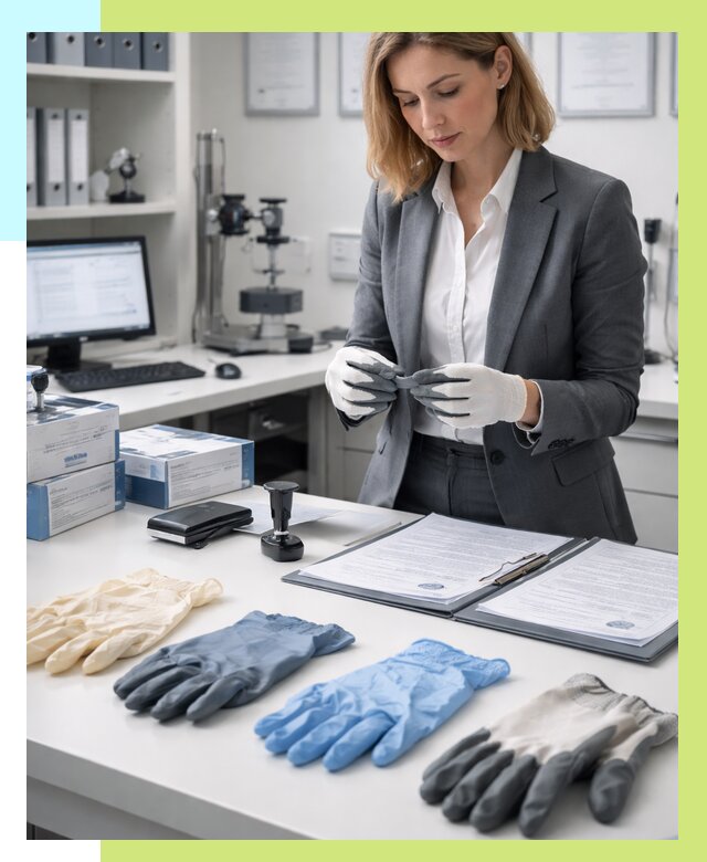 Сертификация перчаток в Набережных Челнах от 8634 р. | Алешин-Нбр