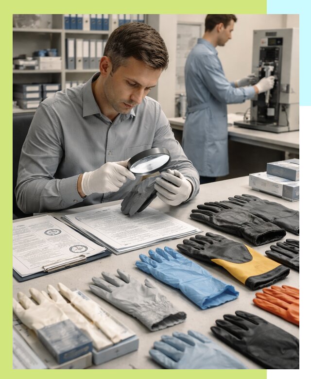 Сертификация перчаток и средств защиты продукции в Набережных Челнах