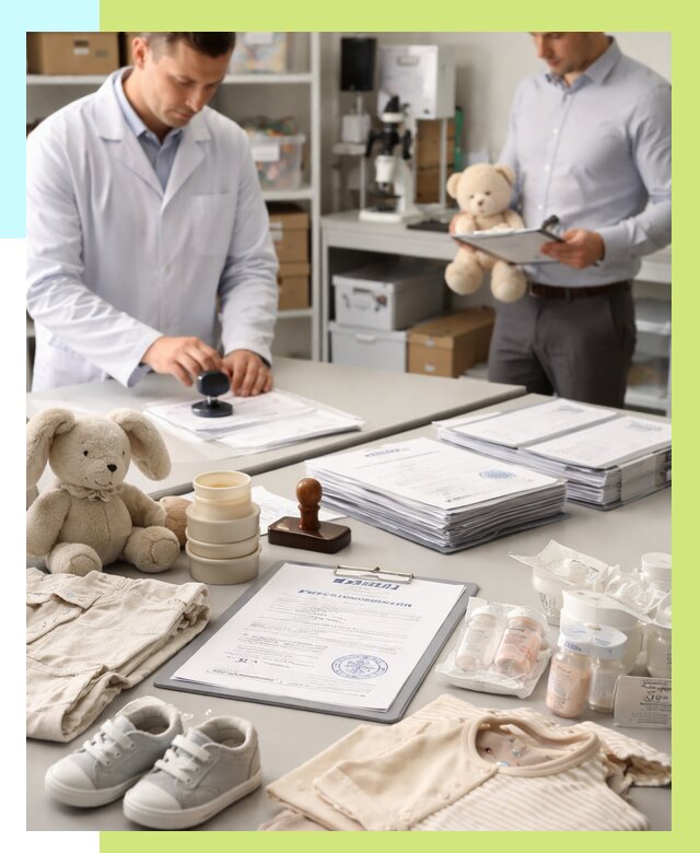 Сертификация детских товаров в Набережных Челнах от 15237 р. | Алешин-Нбр