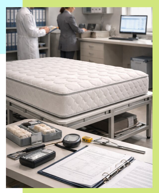 Сертификация матрасов в Набережных Челнах от 8634 р. | Алешин-Нбр