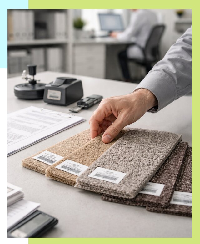 Сертификация ковролина в Набережных Челнах от 15237 р., Алешин-Нбр