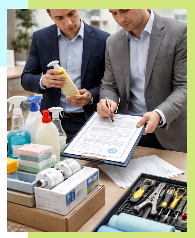 Сертификация хозяйственных товаров в Набережных Челнах, от 18284 р. |Алешин-Нбр