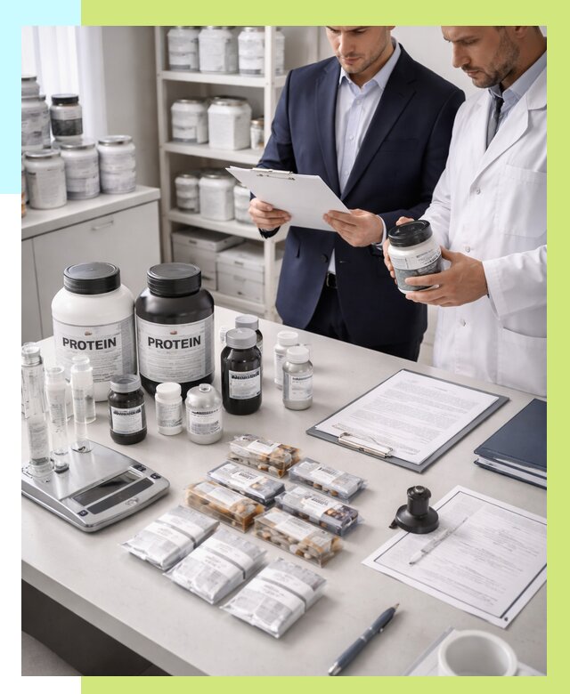 Сертификация спортивного питания в Набережных Челнах от 15237 р., Алешин-Нбр