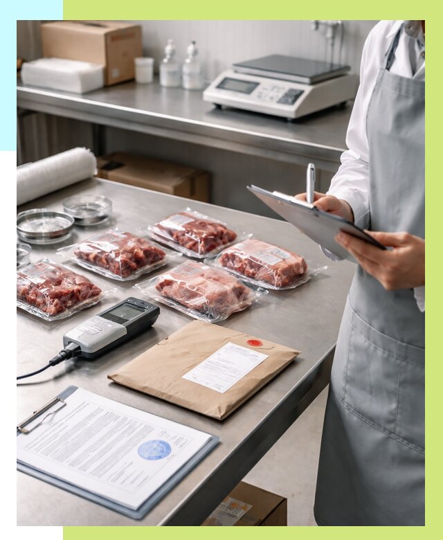 Сертификат на мясо и декларация в Набережных Челнах от 8634 р. | Алешин-Нбр