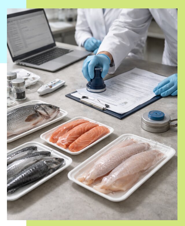 Сертификация рыбы и сертификат в Набережных Челнах от 15237 р. | Алешин-Нбр