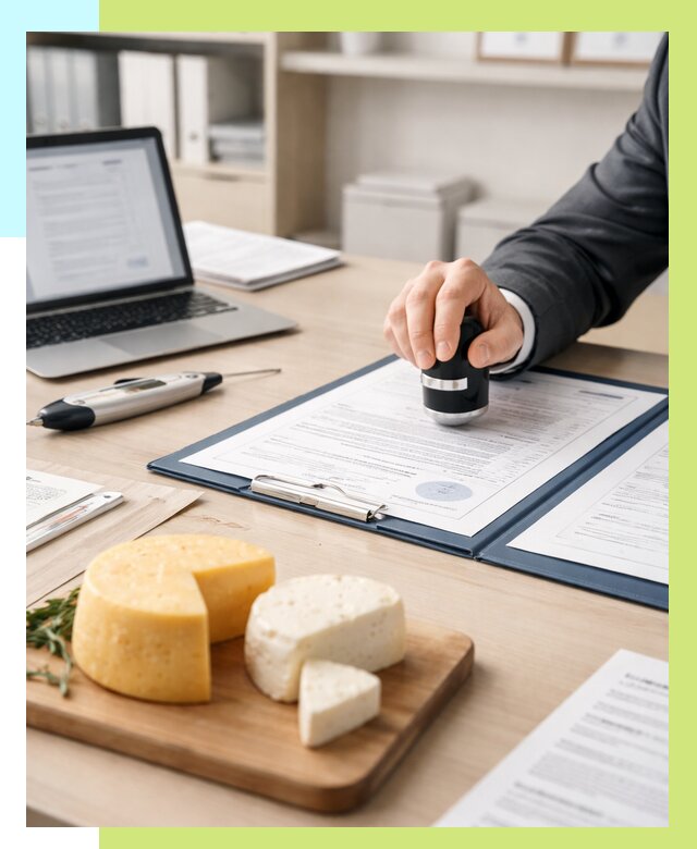 Сертификация сыров в Набережных Челнах от 15237 р | Сертификат на сыр Алешин-Нбр