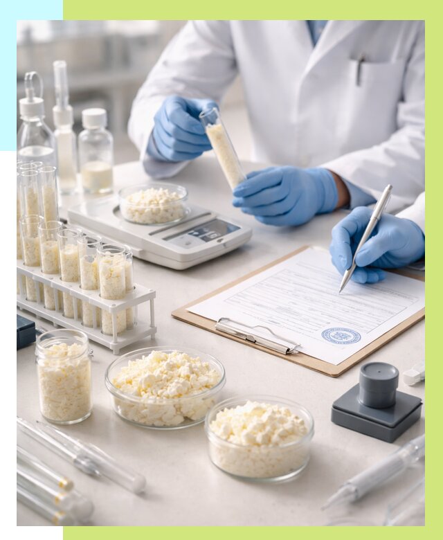 Сертификация творога в Набережных Челнах от 12190 р. под ключ | Алешин-Нбр