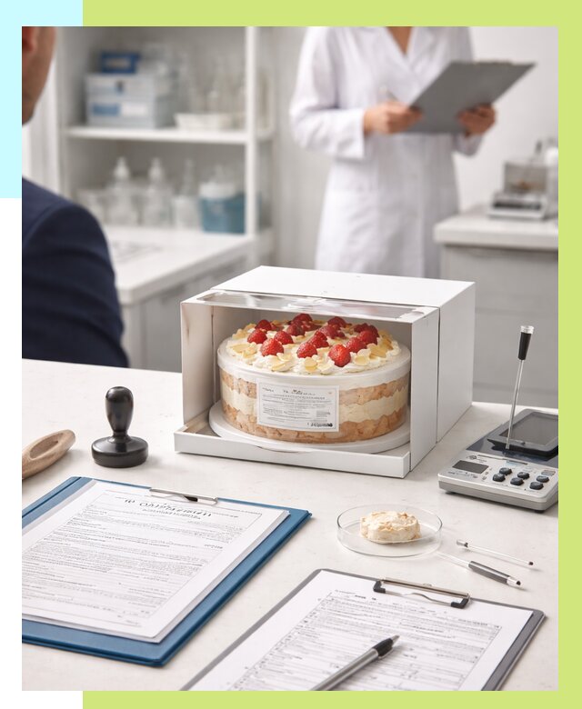 Сертификация тортов в Набережных Челнах от 9142 р. заказать | Алешин-Нбр