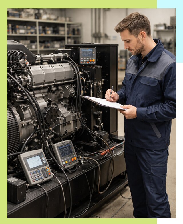 Сертификация дизельных генераторов и их оборудования в Набережных Челнах