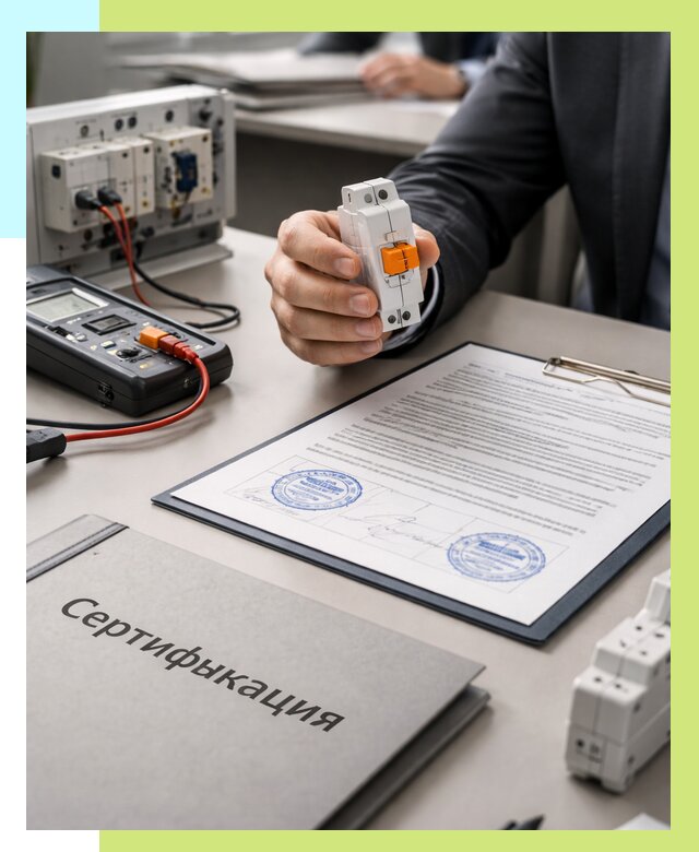 Сертификация выключателей под ключ в Набережных Челнах от 15237 р. | Алешин-Нбр