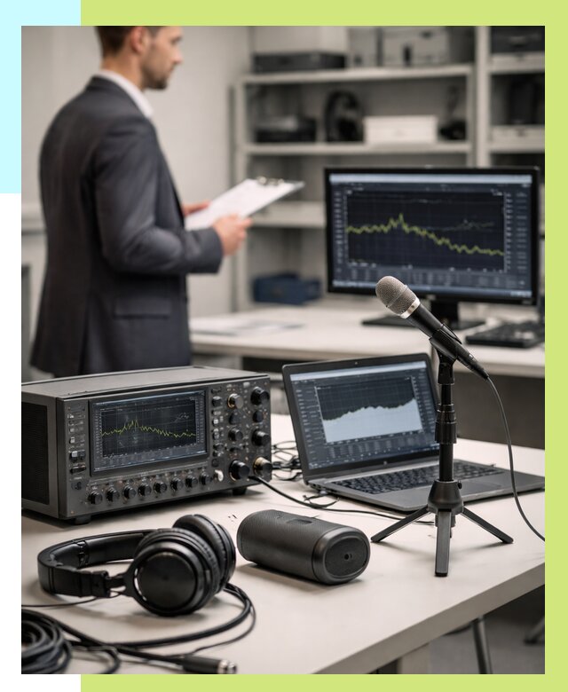 Сертификация аудиотехники в Набережных Челнах от 15237 р., Алешин-Нбр