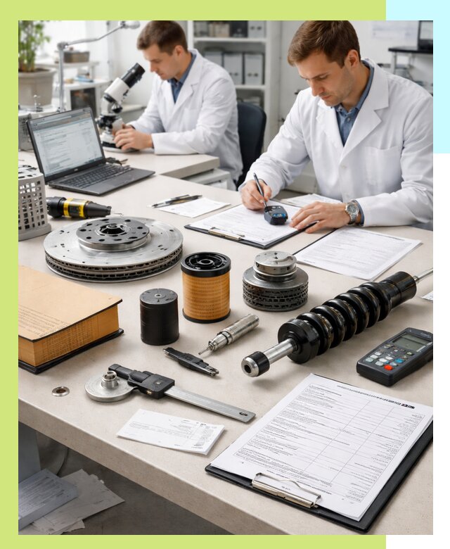 Сертификация автозапчастей и комплектующих в Набережных Челнах по ГОСТ