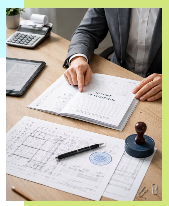 Паспорт эксплуатации в Набережных Челнах под ключ от 4571 р. Алешин-Нбр