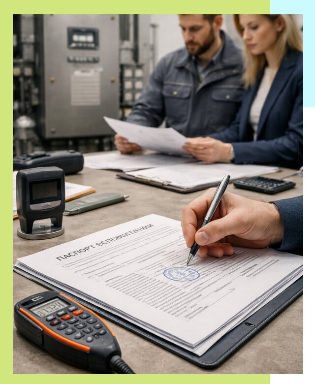 Оформление паспорта эксплуатации оборудования в Набережных Челнах