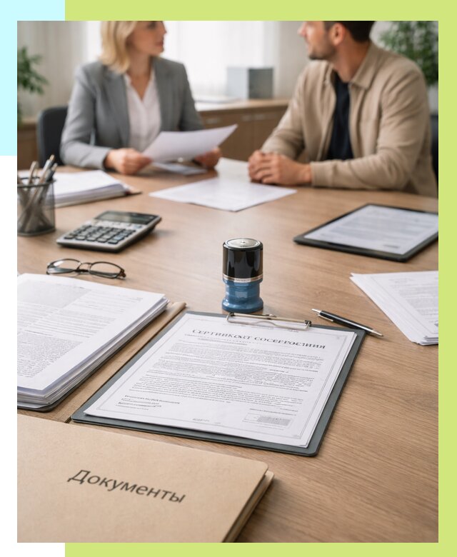 Сертификат соответствия на продукцию в Набережных Челнах от 15237 р.|Алешин-Нбр