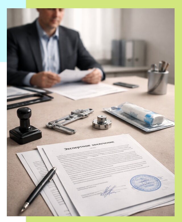 Экспертное заключение на продукцию в Набережных Челнах от 8634 р. | Алешин-Нбр