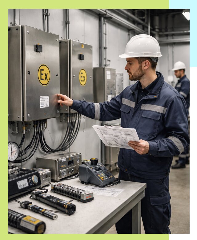 Сертификат взрывозащиты промышленного оборудования в Набережных Челнах