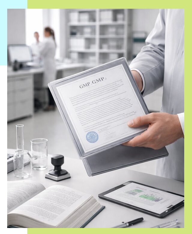 Сертификат GMP в Набережных Челнах под ключ от 86343 р. | Алешин-Нбр
