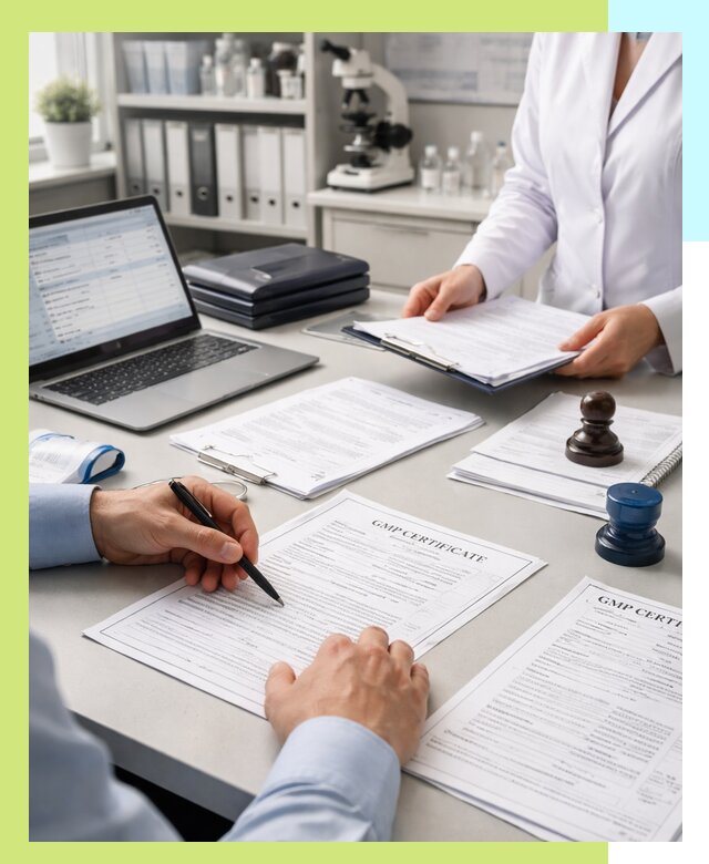 Оформление сертификата GMP в Набережных Челнах для фармпроизводства