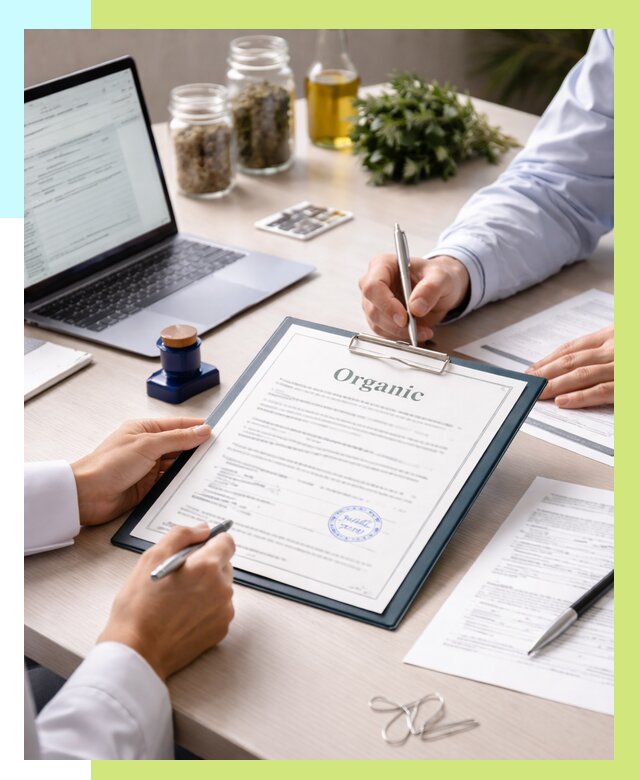 Оформление сертификат органик в Набережных Челнах от 30474 р. | Алешин-Нбр