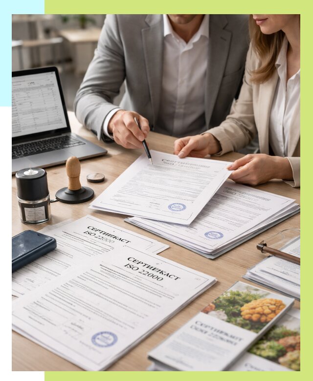 Сертификат ISO 22000 в Набережных Челнах от 40632 р. под ключ | Алешин-Нбр