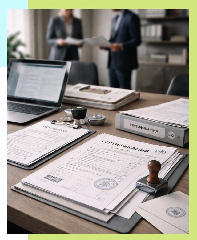 Сертификат ISO 28000 в Набережных Челнах под ключ от 81264 р. - Алешин-Нбр