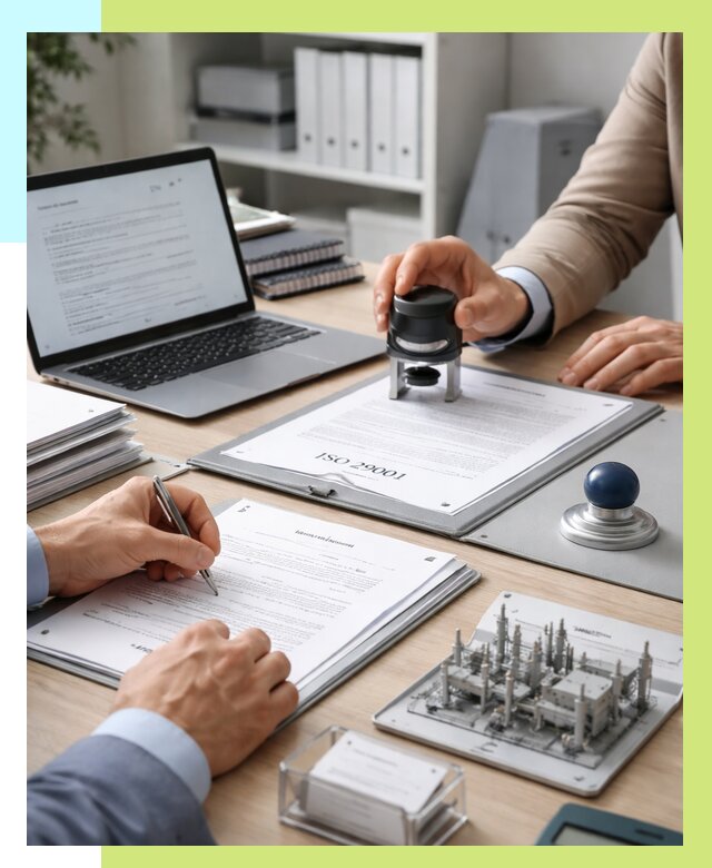 Сертификат ISO 29001 в Набережных Челнах под ключ от 76185 р. | Алешин-Нбр