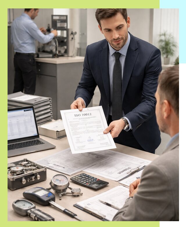 Выдача сертификата ISO 10012 по требованиям метрологии в Набережных Челнах